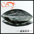 grey faceted cut marquise glass gemstone(GLES-KBK3-17X37)